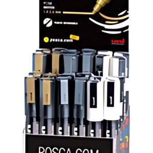 POSCA Marqueur à pigment PC-5M, présentoir de 36