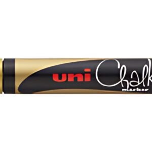 uni-ball Marqueur craie Chalk marker PWE5M, or
