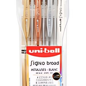 uni-ball Stylo roller à encre gel SIGNO broad UM-153, étui