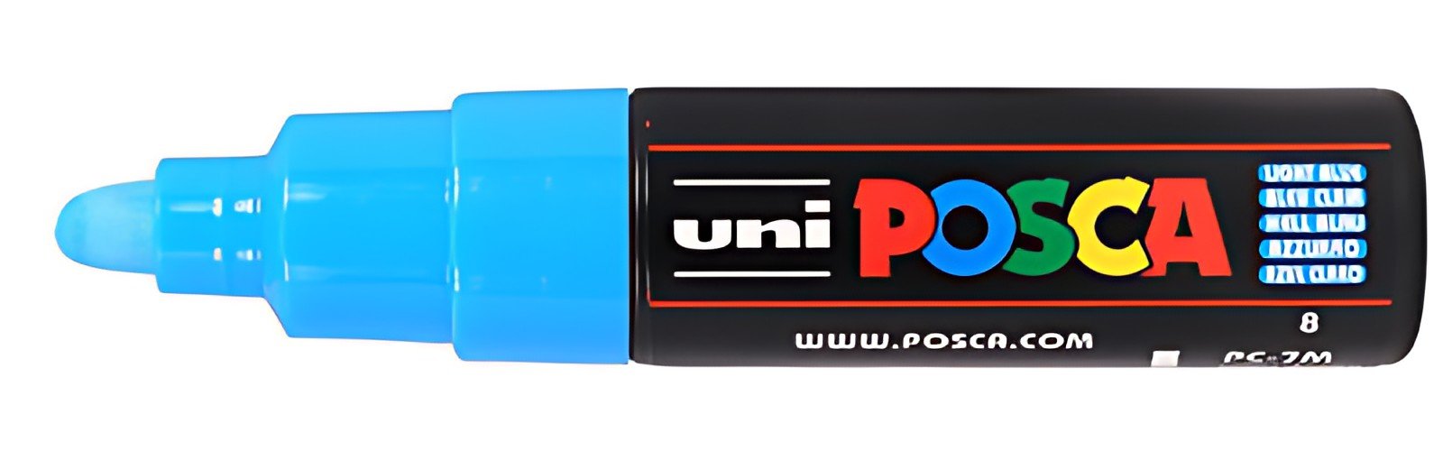 POSCA Marqueur à pigment PC-7M, bleu clair