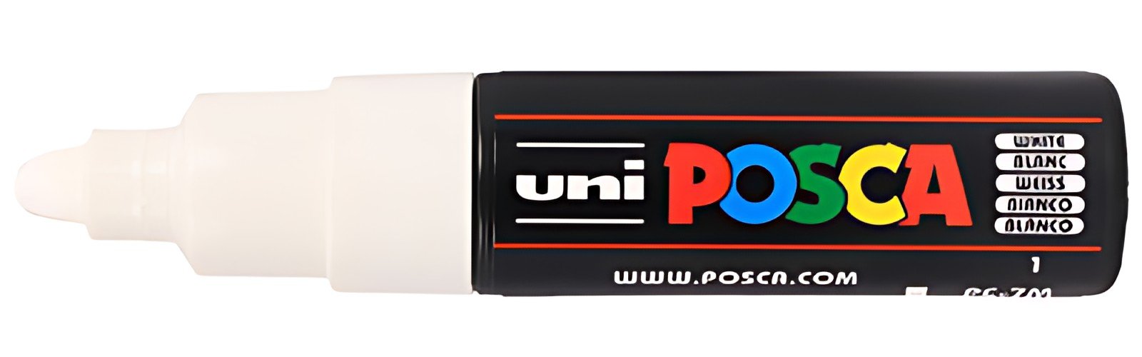 POSCA Marqueur à pigment PC-7M, blanc