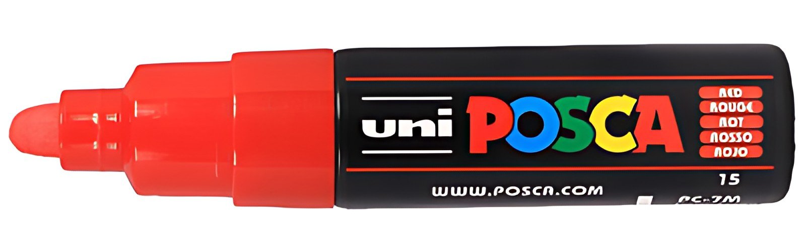 POSCA Marqueur à pigment PC-7M, rouge