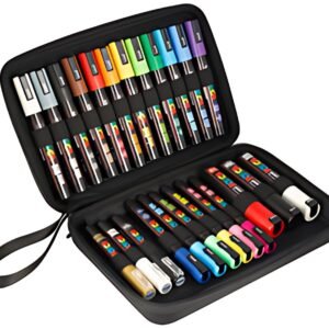 POSCA Marqueur à pigment, mallette de 24 pièces