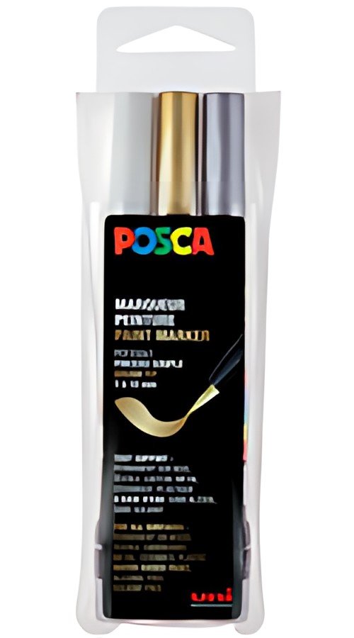 POSCA Marqueur à pigment PCF-350, étui de 3, assorti
