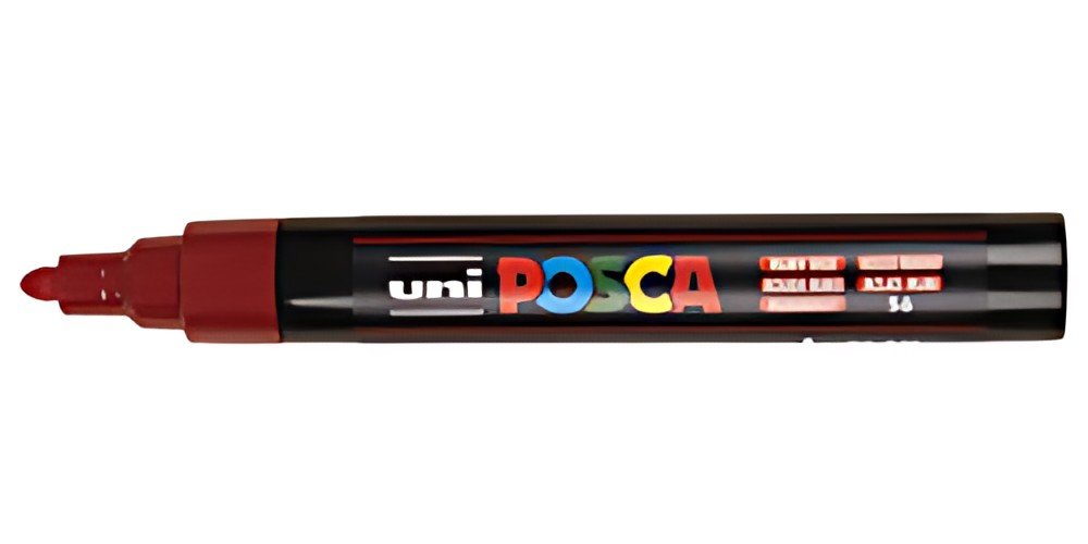 POSCA Marqueur à pigment PC-5M, rouge rubis