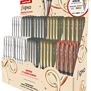 uni-ball Stylo encre gel SIGNO broad, présentoir de 120