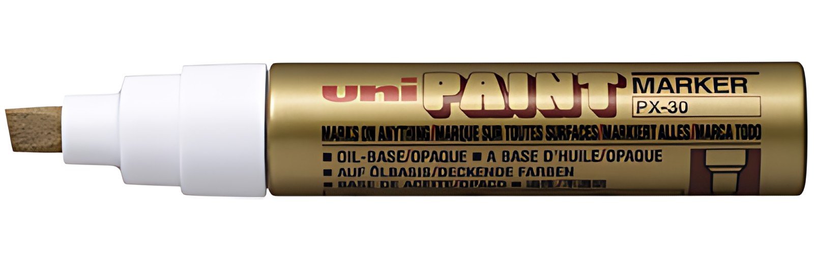 uni-ball Marqueur permanent PAINT PX30, or