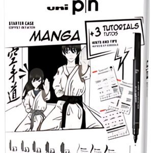 uni-ball Coffret d'initiation uni pin "MANGA", 9 pièces