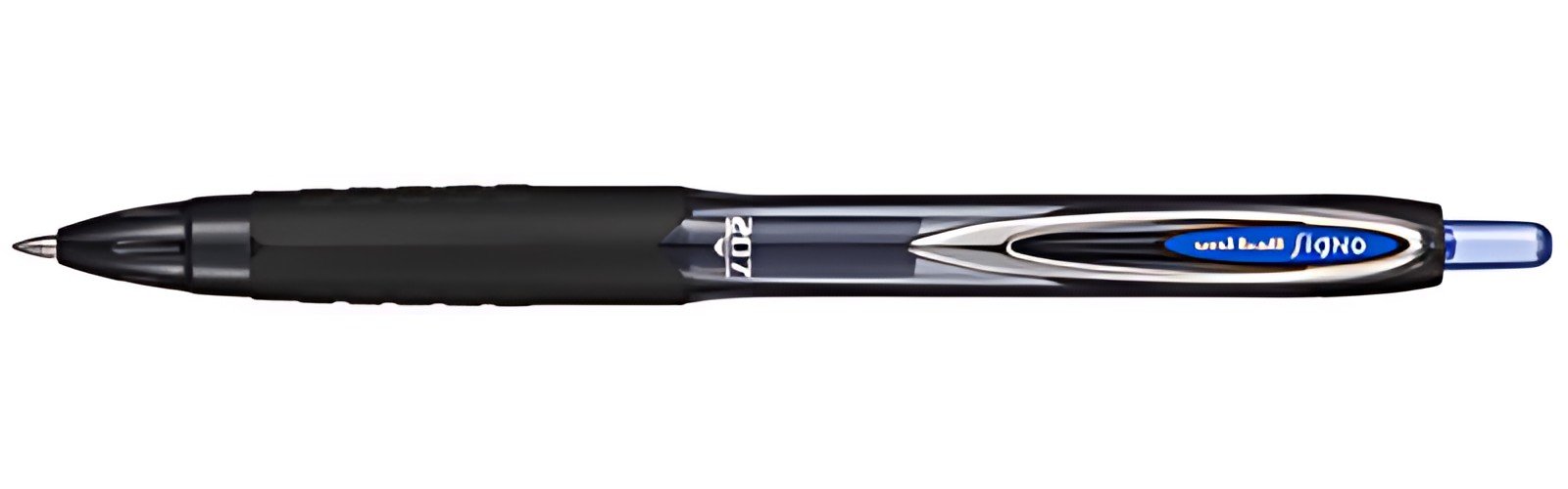uni-ball Stylo roller encre gel SIGNO 207 UMN207E, bleu