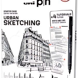 uni-ball Coffret d'initiation uni pin URBAN SKETCHING