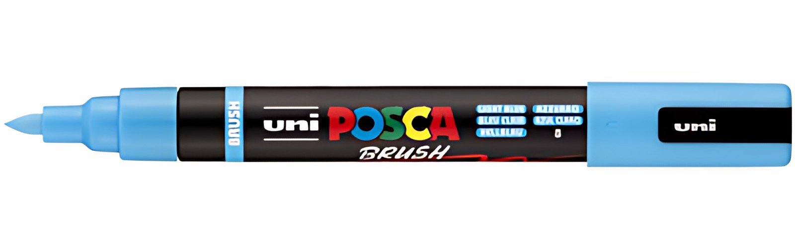 POSCA Marqueur à pigment PC-5BR BRUSH, bleu clair
