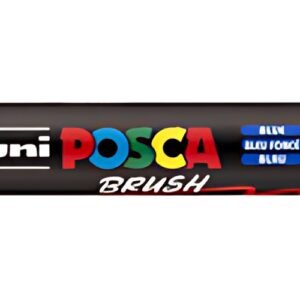 POSCA Marqueur à pigment PC-5BR BRUSH, bleu foncé