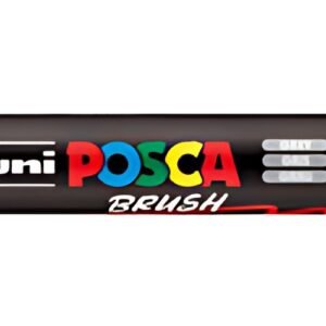 POSCA Marqueur à pigment PC-5BR BRUSH, gris