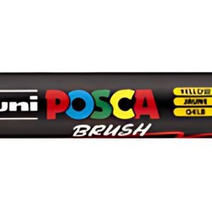 POSCA Marqueur à pigment PC-5BR BRUSH, jaune