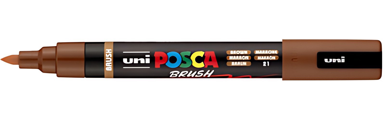 POSCA Marqueur à pigment PC-5BR BRUSH, marron