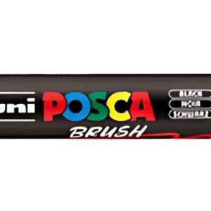POSCA Marqueur à pigment PC-5BR BRUSH, noir