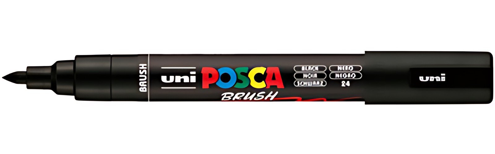 POSCA Marqueur à pigment PC-5BR BRUSH, noir