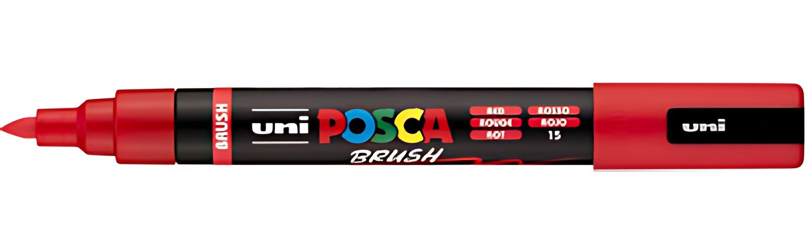 POSCA Marqueur à pigment PC-5BR BRUSH, rouge