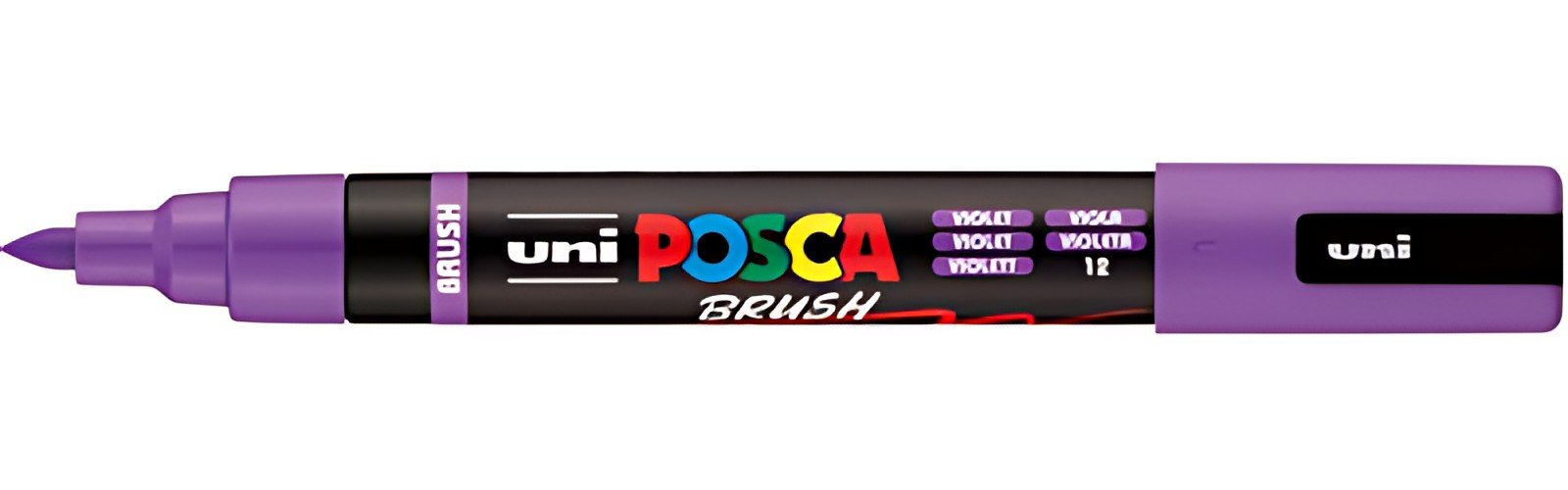 POSCA Marqueur à pigment PC-5BR BRUSH, violet