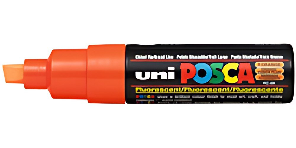 POSCA Marqueur à pigment PC-8K, orange fluo