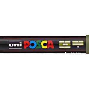 POSCA Marqueur à pigment PC-5M, vert kaki