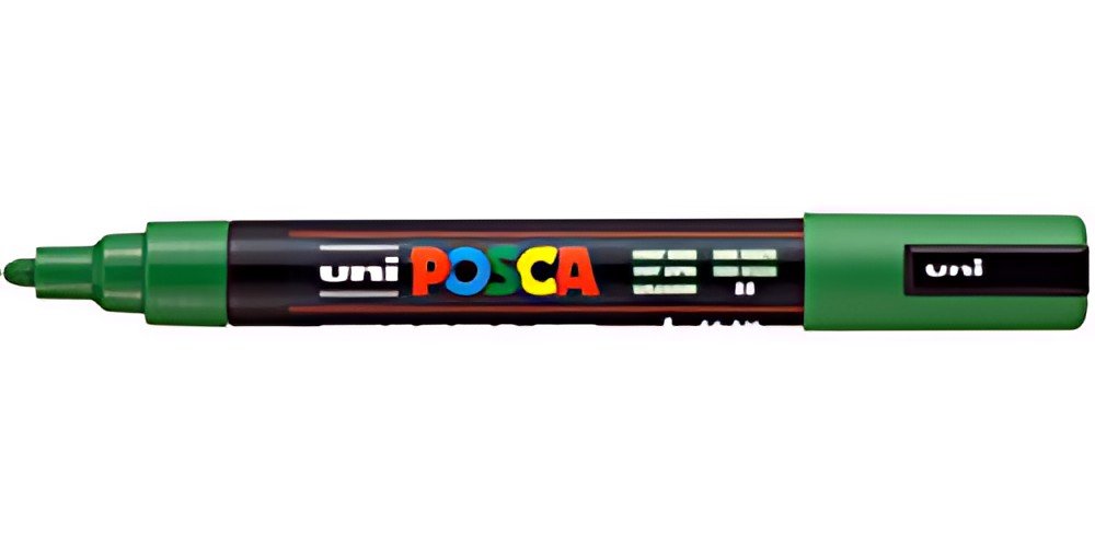 POSCA Marqueur à pigment PC-5M, vert sapin