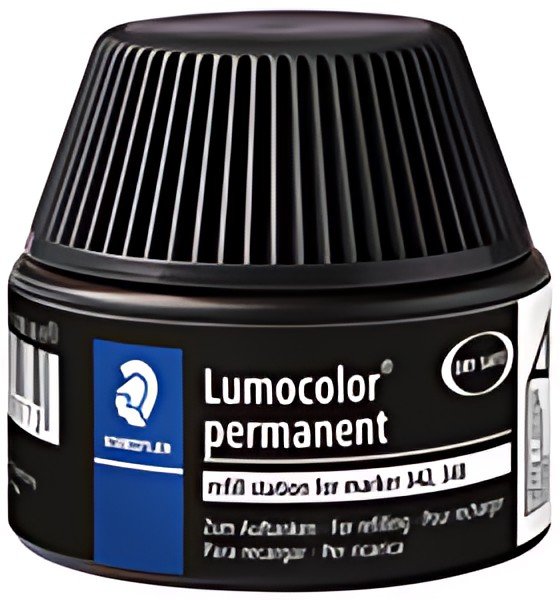 STAEDTLER Flacon de recharge Lumocolor 488 48, noir