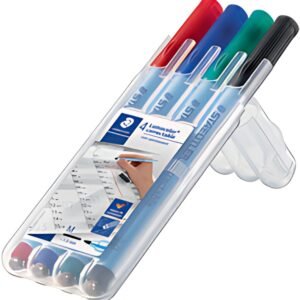 STAEDTLER Marqueur correctable 305M Lumocolor, étui de 4