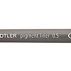 STAEDTLER Feutre à pigment, pointe biseautée