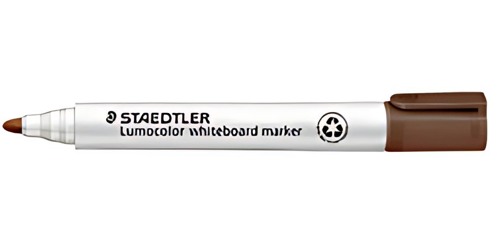 STAEDTLER Marqueur pour tableau blanc 351 Lumocolor, marron
