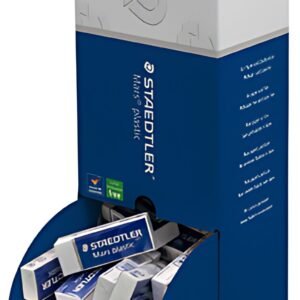 STAEDTLER Gomme plastique Mars plastic, présentoir de 40