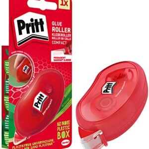 Pritt Roller de colle Compact, permanente, 8,4 mm x 10 m