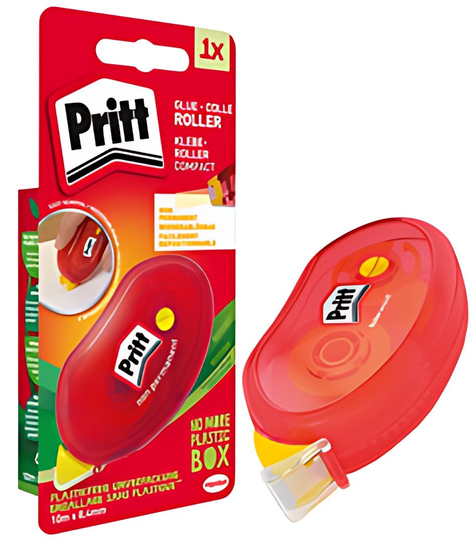 Pritt Roller de colle Compact, repositionnable, blister