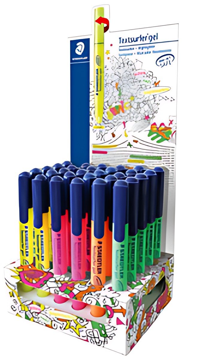 STAEDTLER Surligneur "Textsurfer gel", présentoir de 30