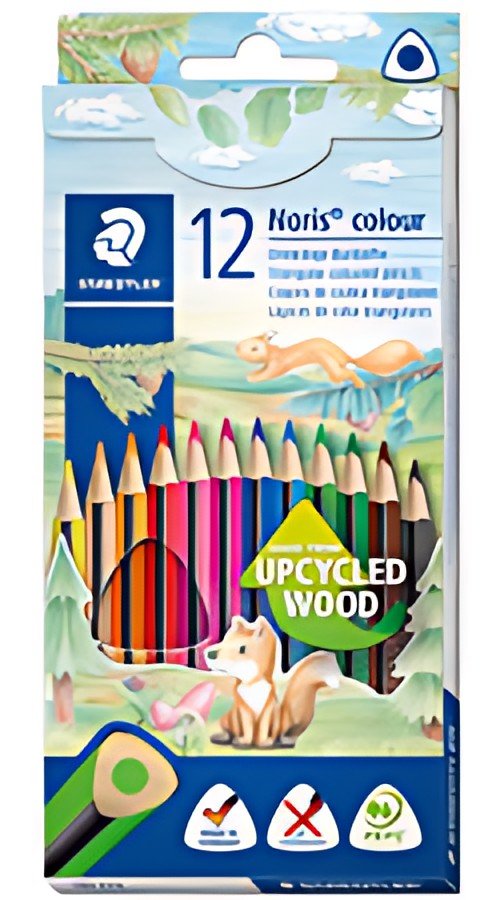 STAEDTLER Crayon de couleur Noris colour, étui carton de 12