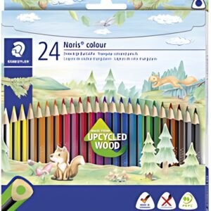 STAEDTLER Crayon de couleur Noris colour, étui carton de 24