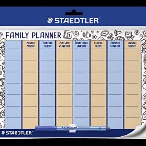 STAEDTLER Organiseur familial Lumocolor réutilisable, A4