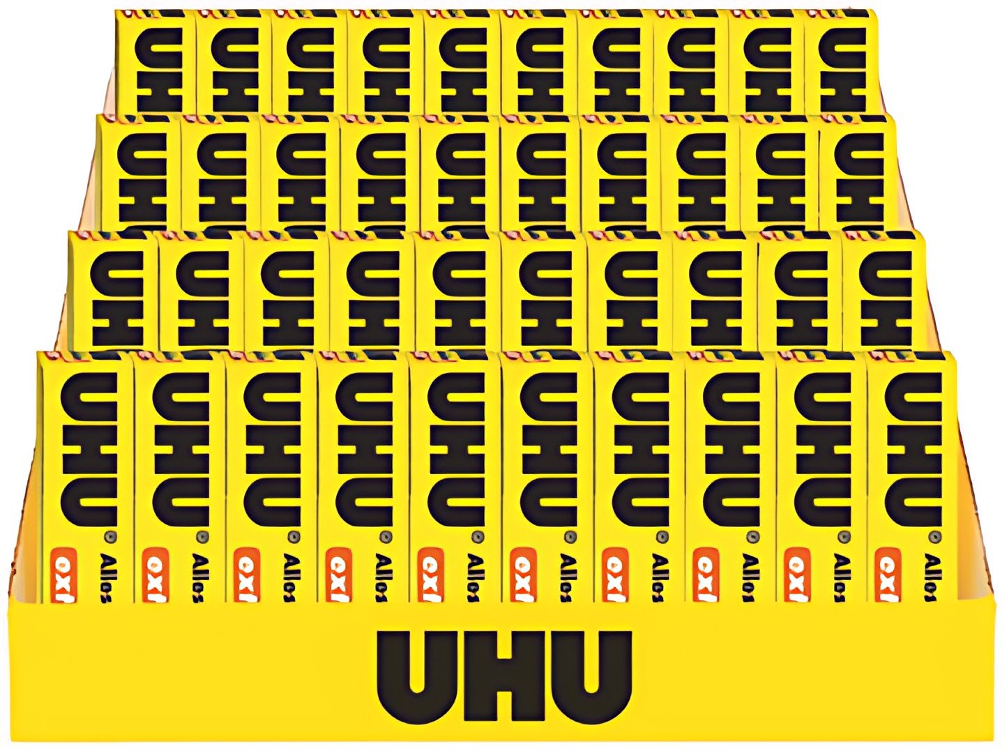 UHU Colle multi-usage extra, avec solvant, 31 g, présentoir