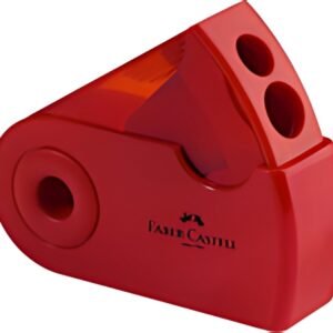 FABER-CASTELL Taille-crayon double avec étui de protection