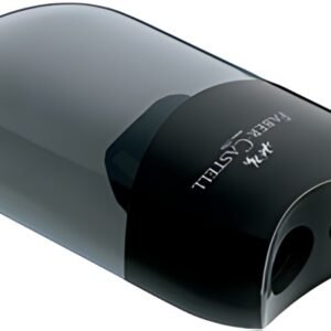 FABER-CASTELL Taille-crayon double, noir