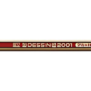 FABER-CASTELL Crayon DESSIN 2001, degré de dureté: HB
