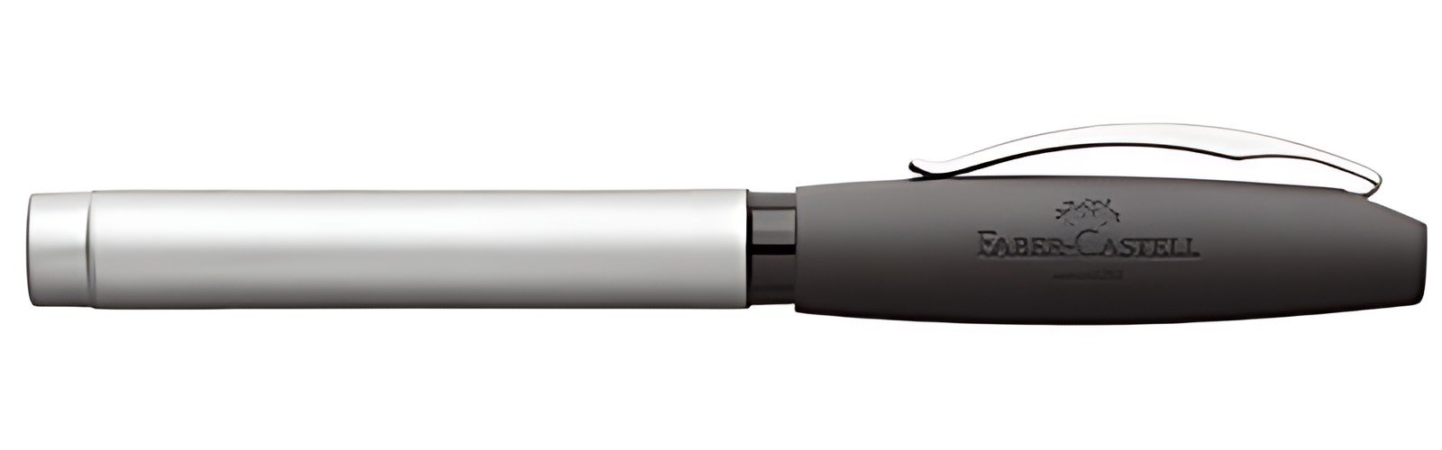 FABER-CASTELL Stylo plume BASIC METALL, mat, plume: M