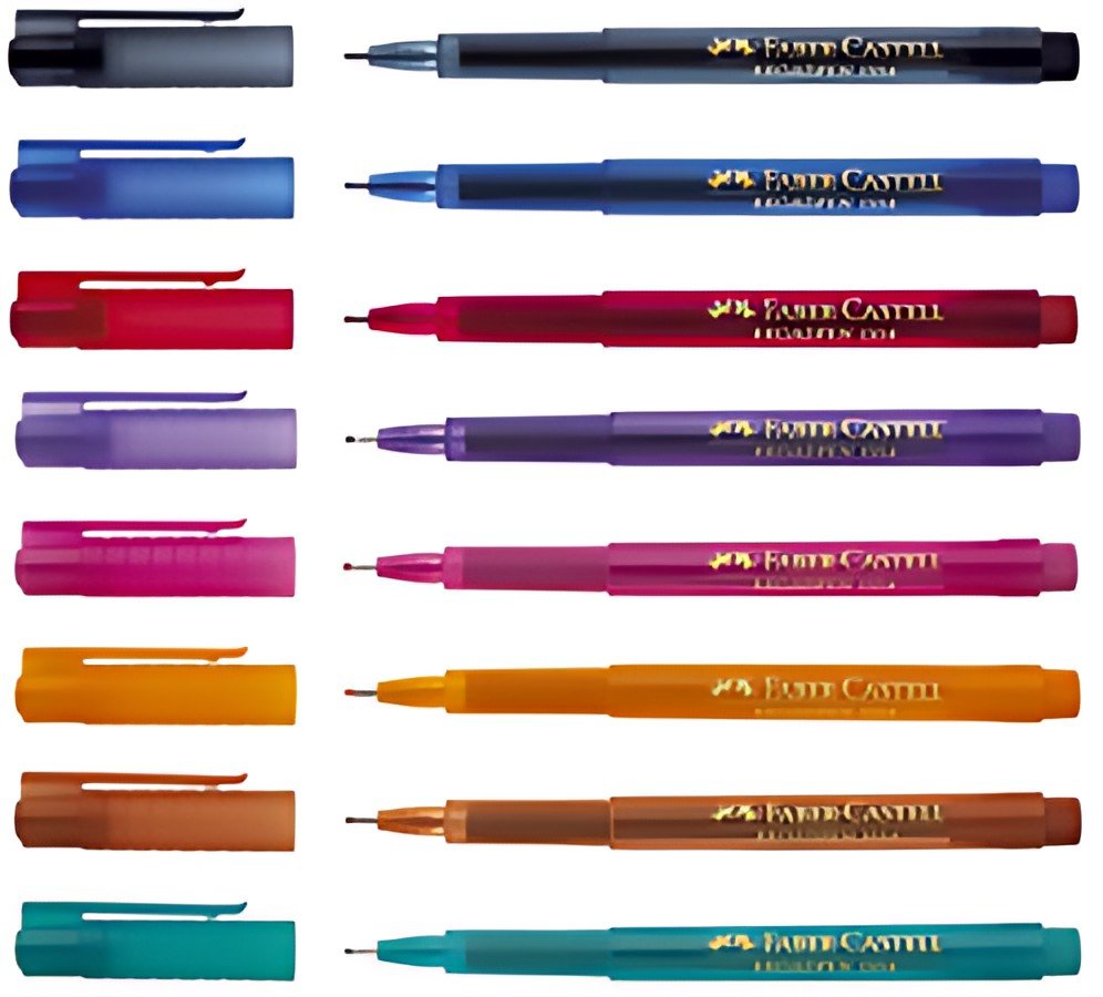 FABER-CASTELL Stylo feutre BROADPEN 1554, magenta