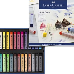 FABER-CASTELL Pastel tendre STUDIO QUALITY, étui de 12