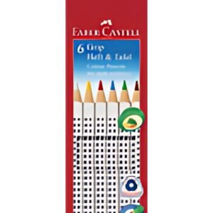 FABER-CASTELL Crayon pour cahier et tableau GRIP, étui