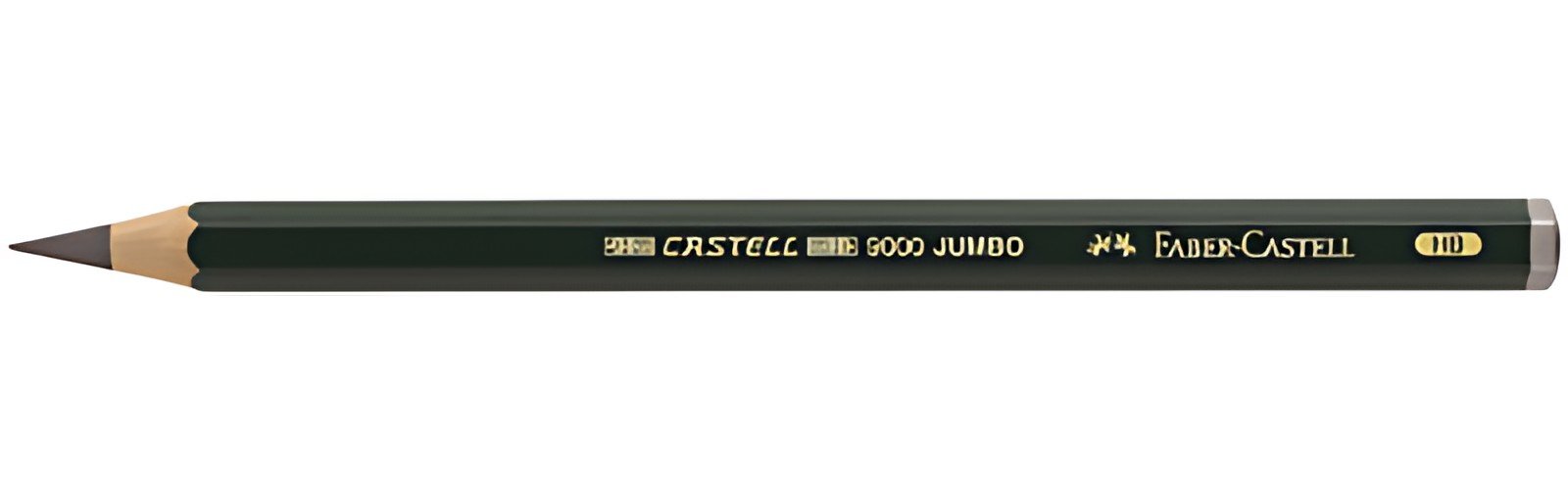 FABER-CASTELL Crayon CASTELL 9000 JUMBO, degré de dureté: HB