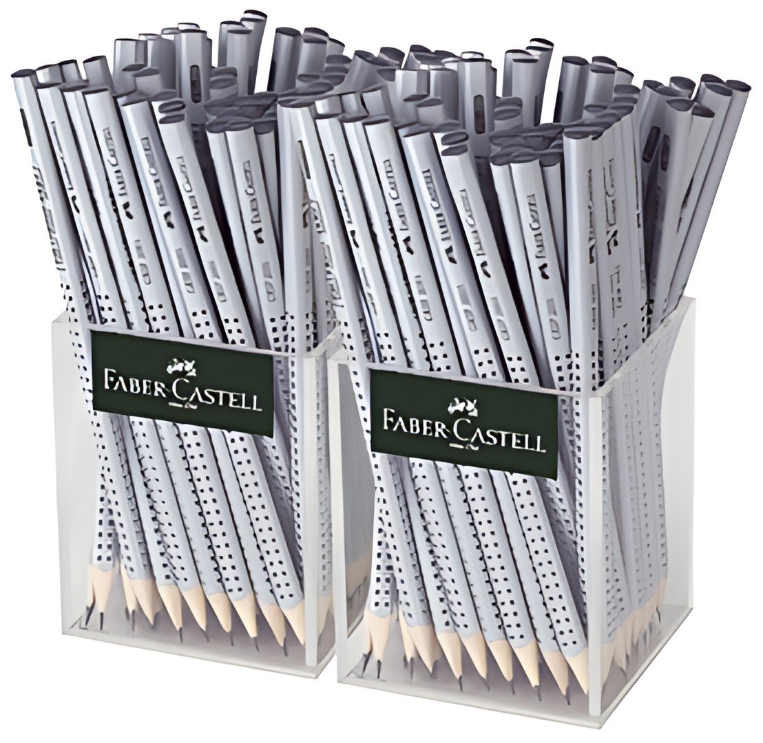 FABER-CASTELL Crayon GRIP 2001, dans un pot