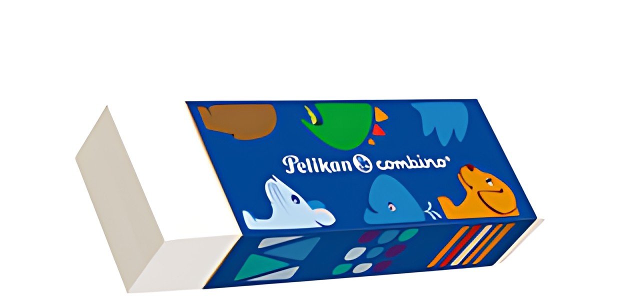 Pelikan Gomme en plastique combino, sur carte blister
