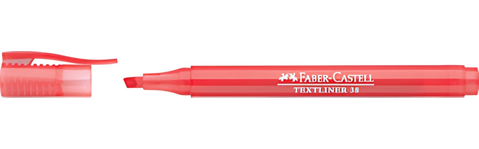FABER-CASTELL Surligneur TEXTLINER 38, rouge