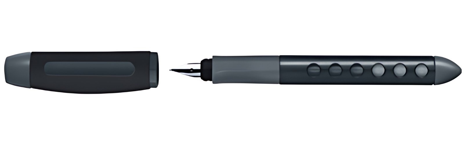 FABER-CASTELL Stylo plume éducatif Scribolino, noir
